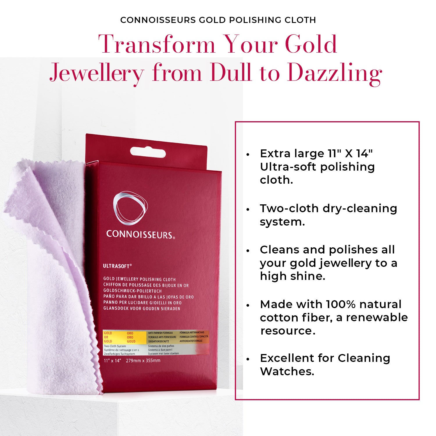 Gold Polishing Cloth