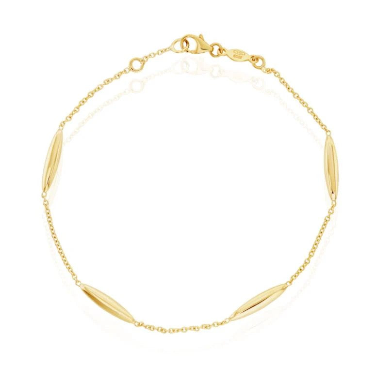 9ct Gold Ladies Bracelet
