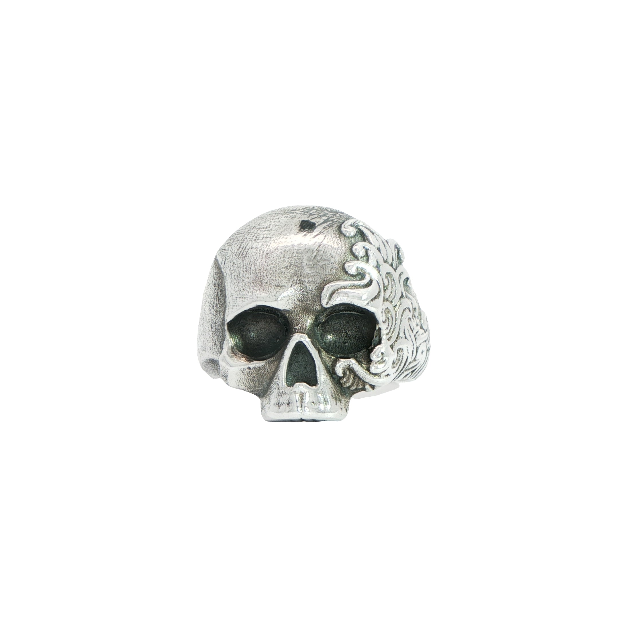 Silver Skull Ring