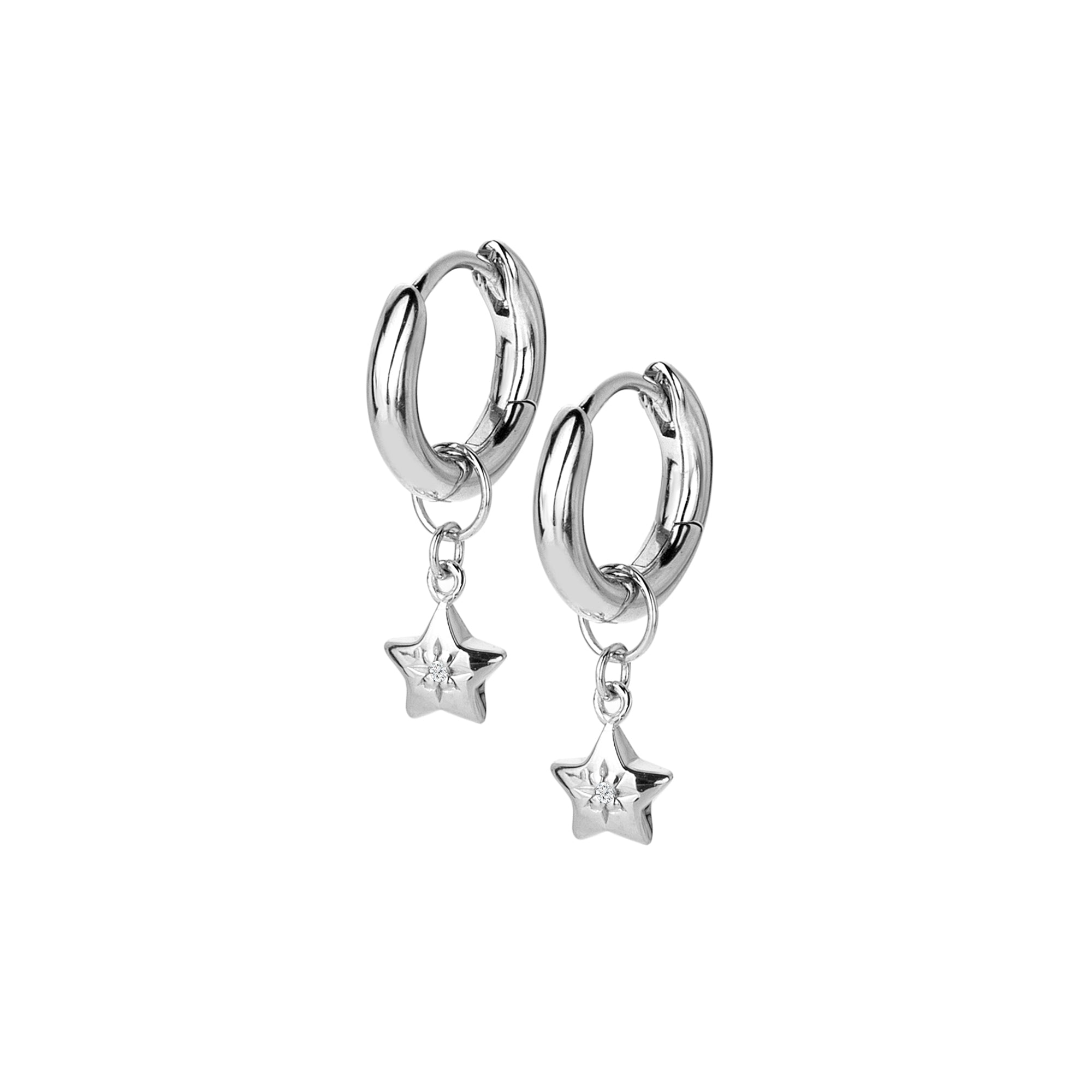 Hot Diamonds Star Earrings