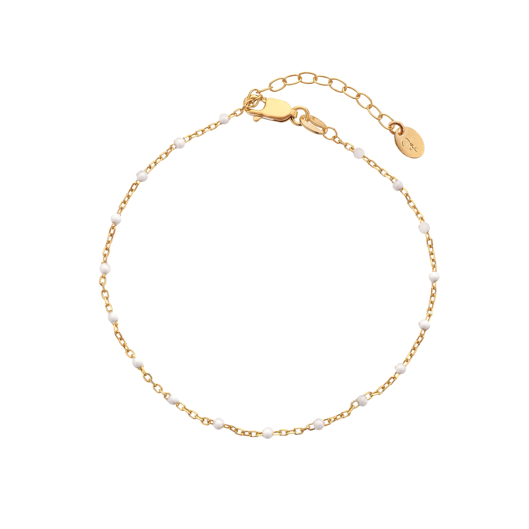 Hot Diamonds X Golden Edit White Ocean Bracelet
