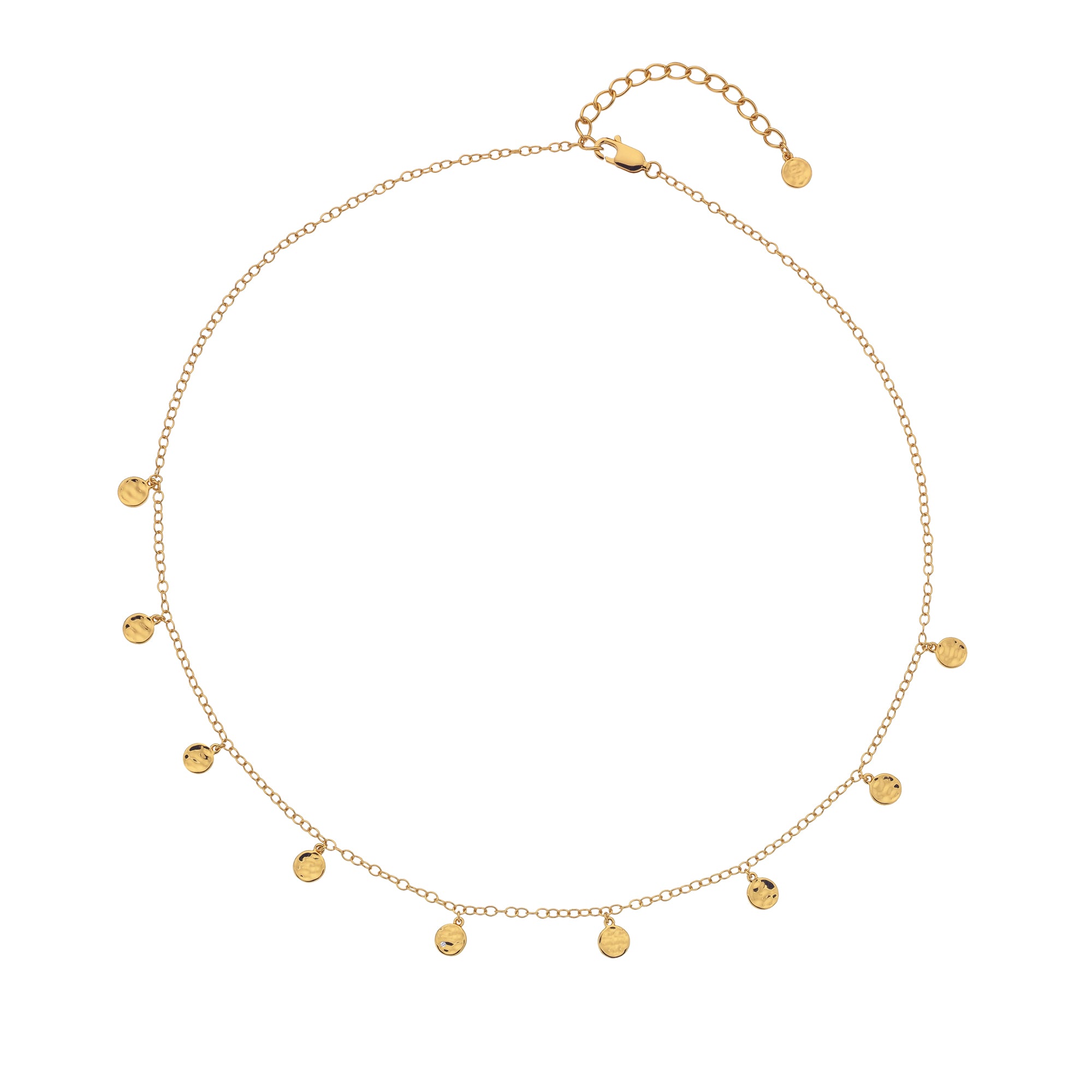 Hot Diamonds X Golden Edit Lunar Necklace