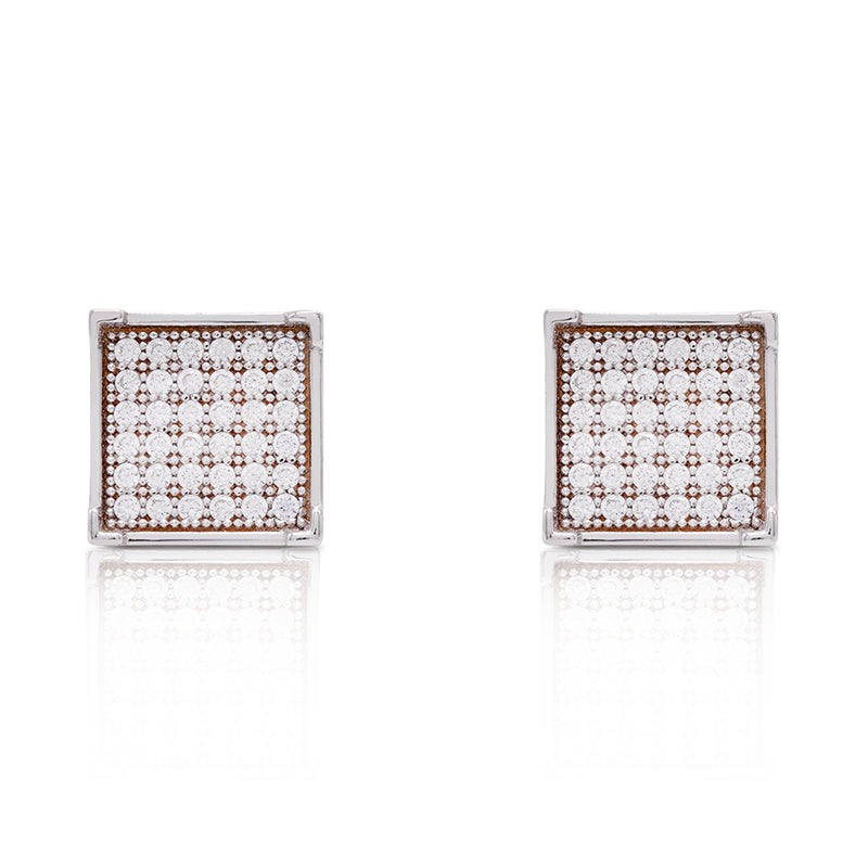 Silver Cubic Zirconia Earrings