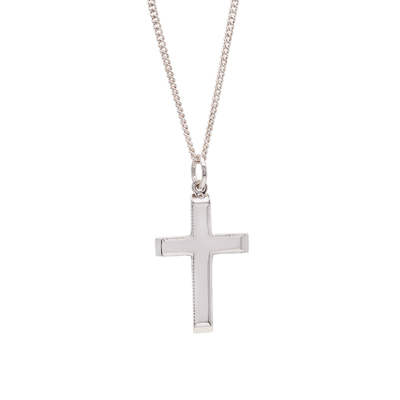 Silver Cross Pendant on Chain