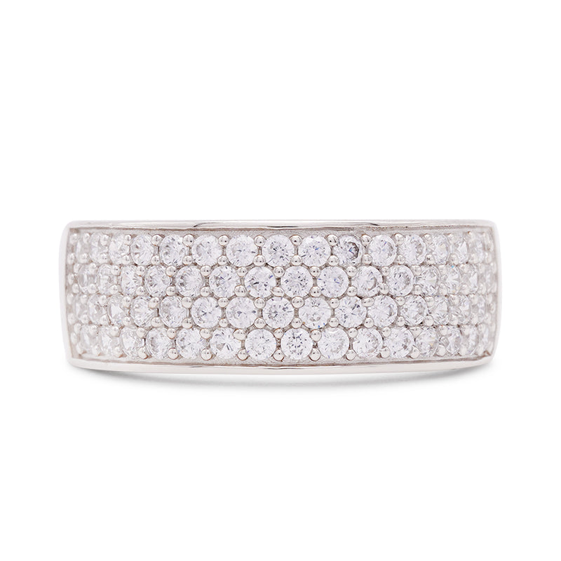 Silver Cubic Zirconia Ring