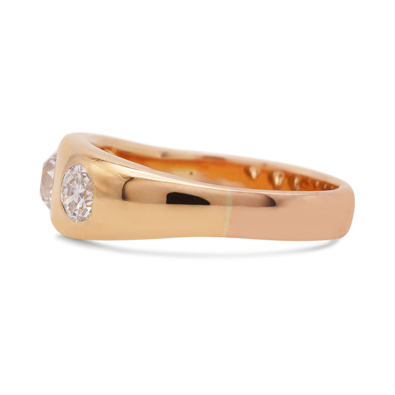 18 Carat Yellow Gold Diamond Ring