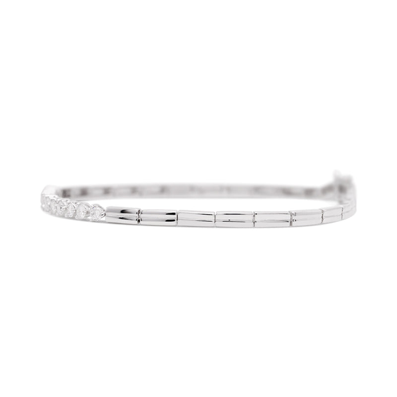 18 Carat White Gold Diamond Bracelet