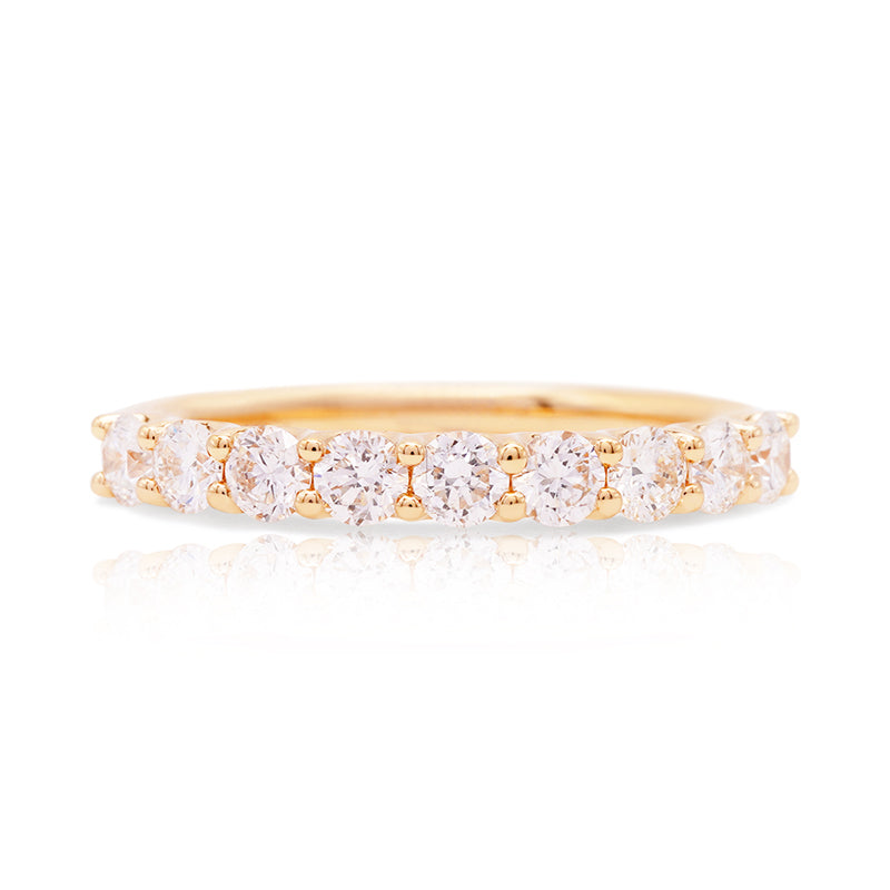 18 Carat Yellow Gold Diamond Ring