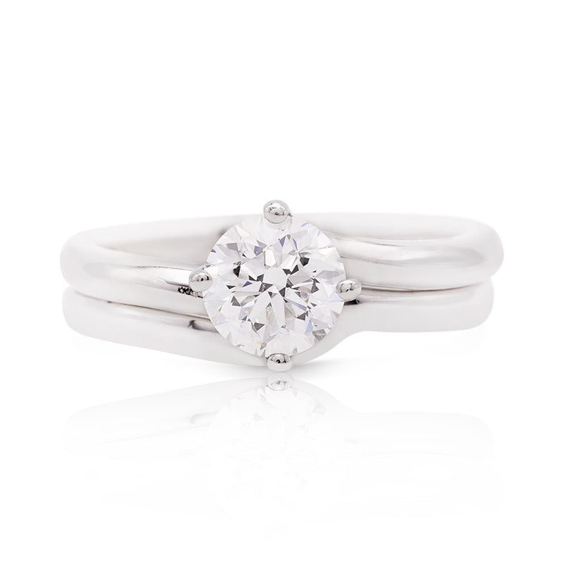 Platinum Diamond Bridal Set