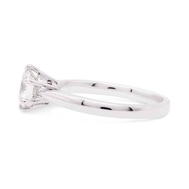 18 Carat White Gold Laboratory Grown Diamond Ring
