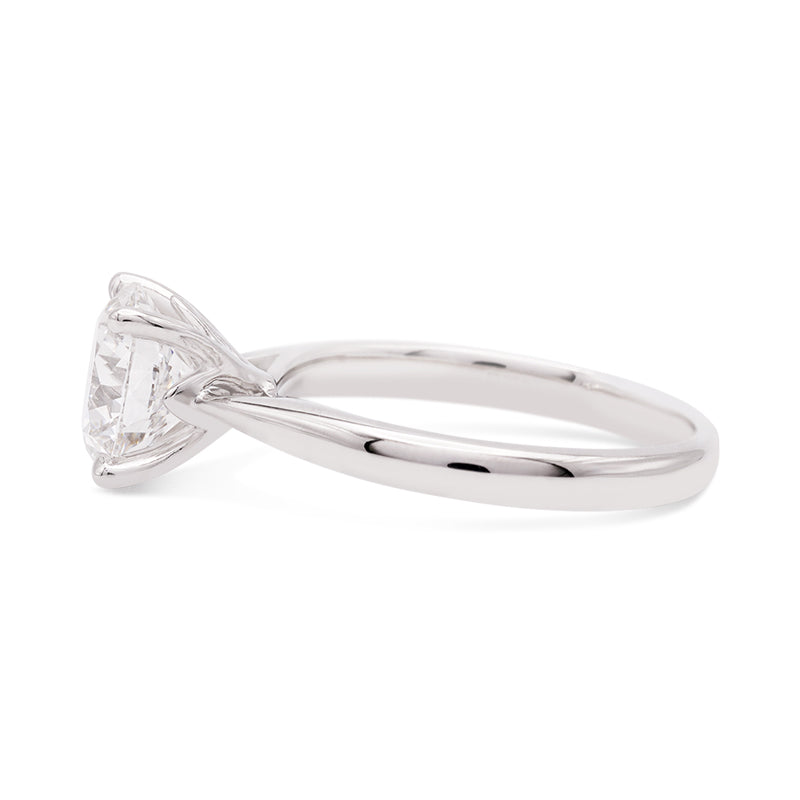 Platinum Laboratory Grown Diamond Ring