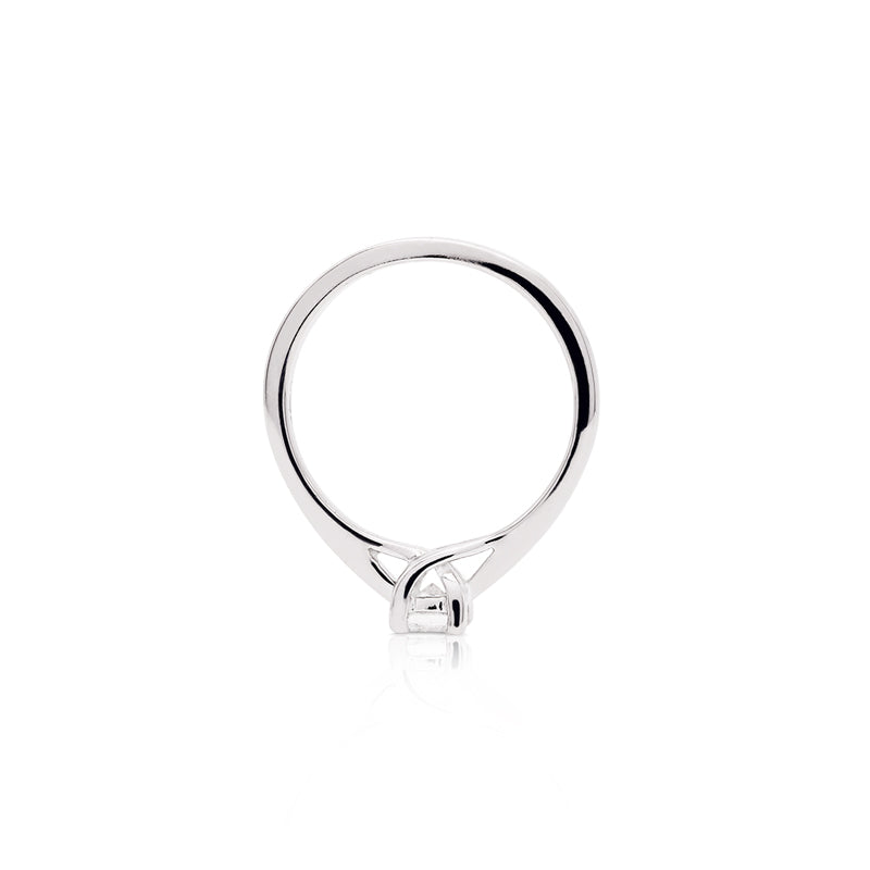 Platinum Princess Cut Diamond Ring