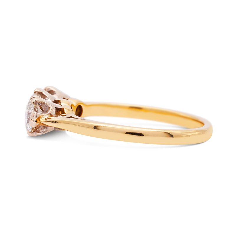 18 Carat Yellow Gold Diamond Ring