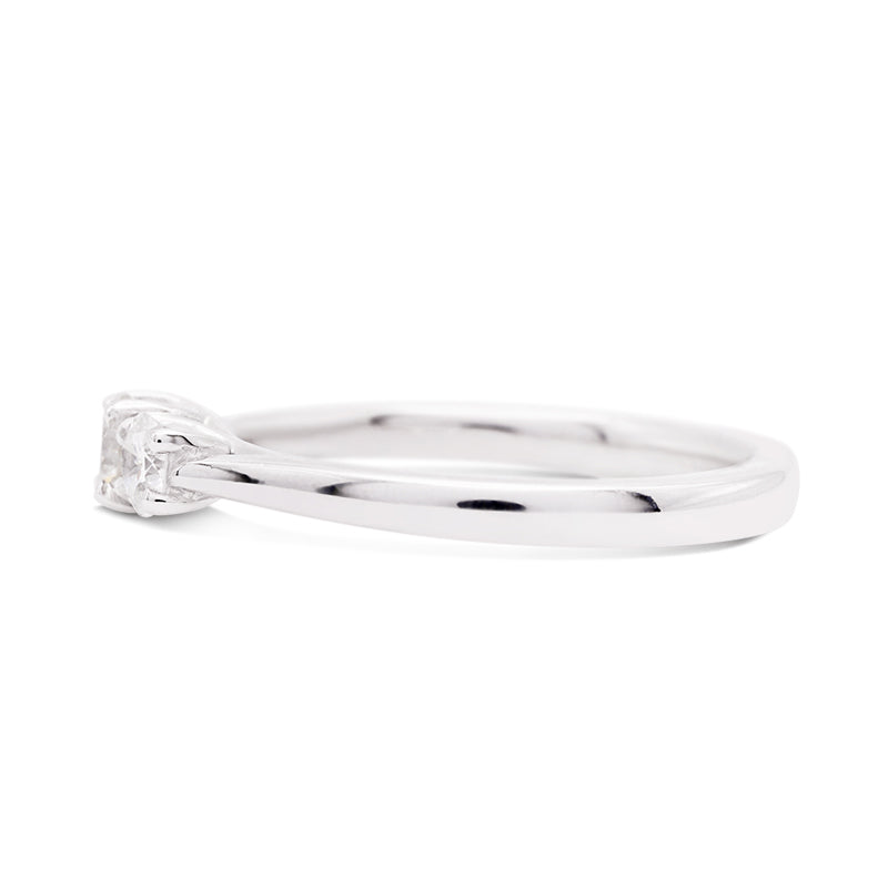Platinum Three Stone Diamond Ring