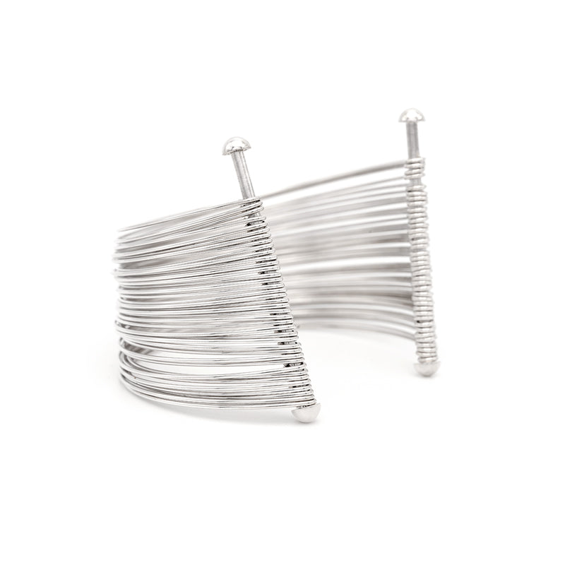 Silver Multiband Open Cuff