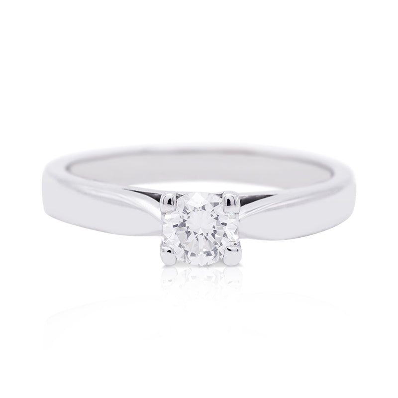 18 Carat White Diamond Solitaire