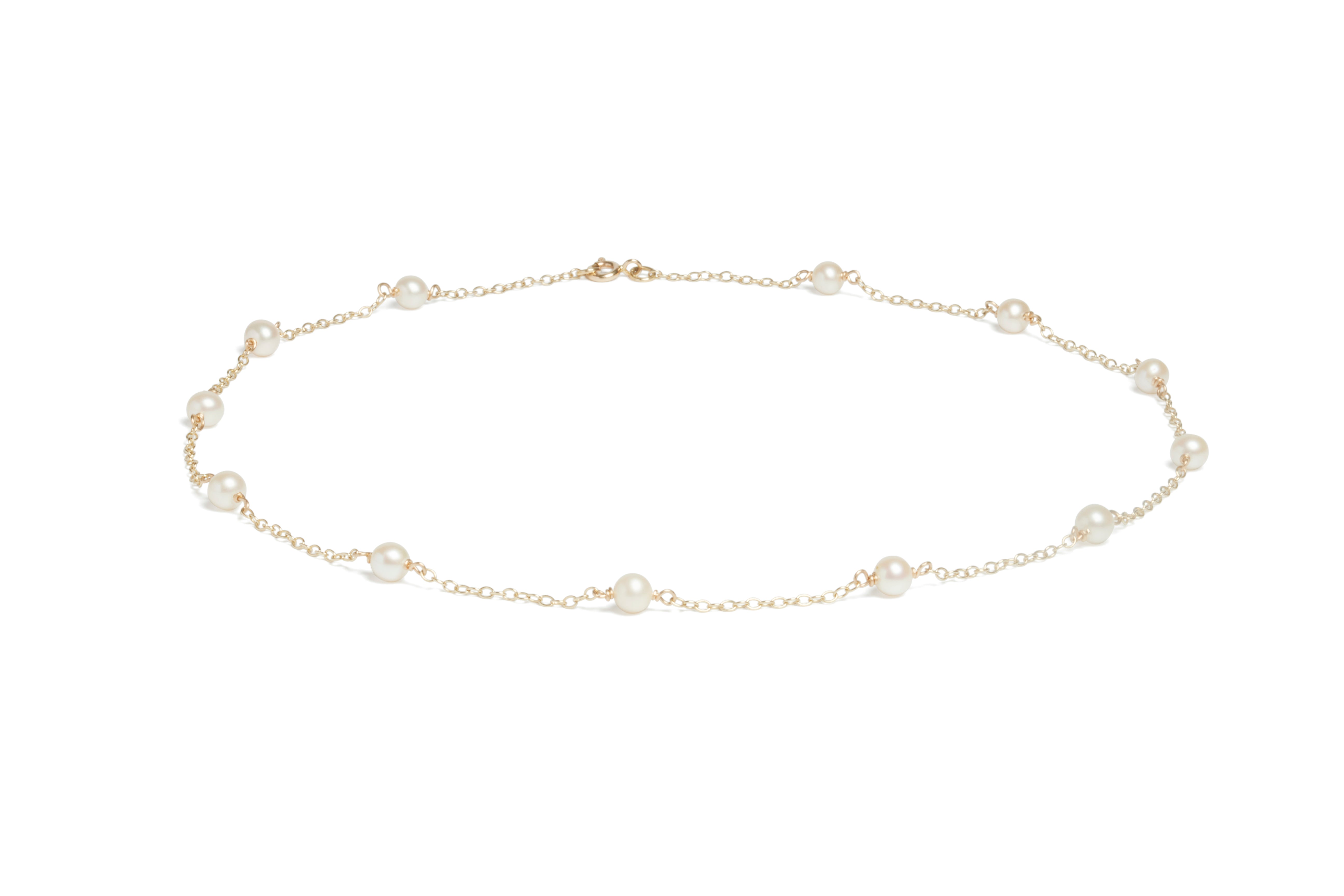 9ct Gold Freshwater Pearl Necklace