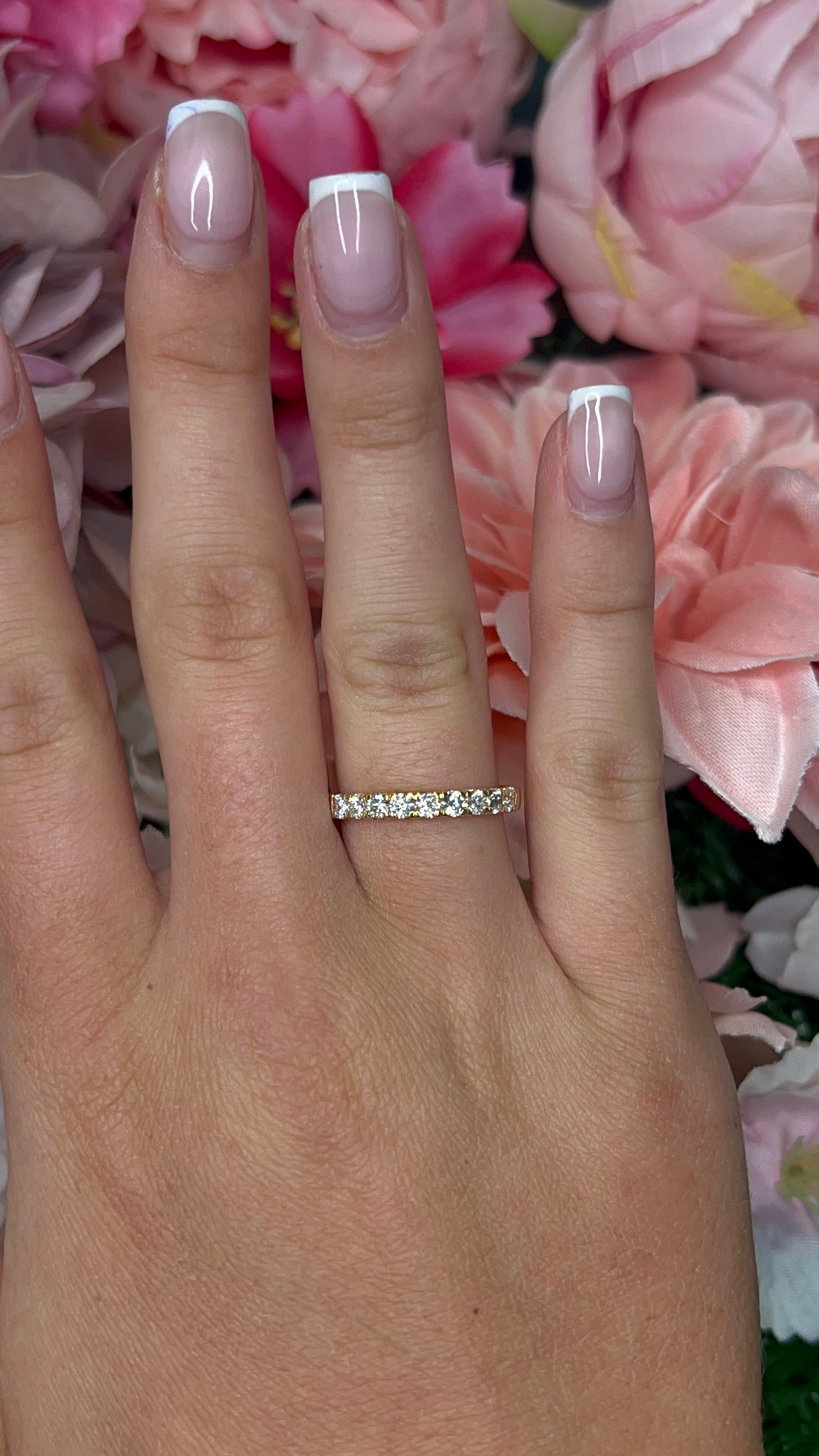 18 Carat Yellow Gold Diamond Ring
