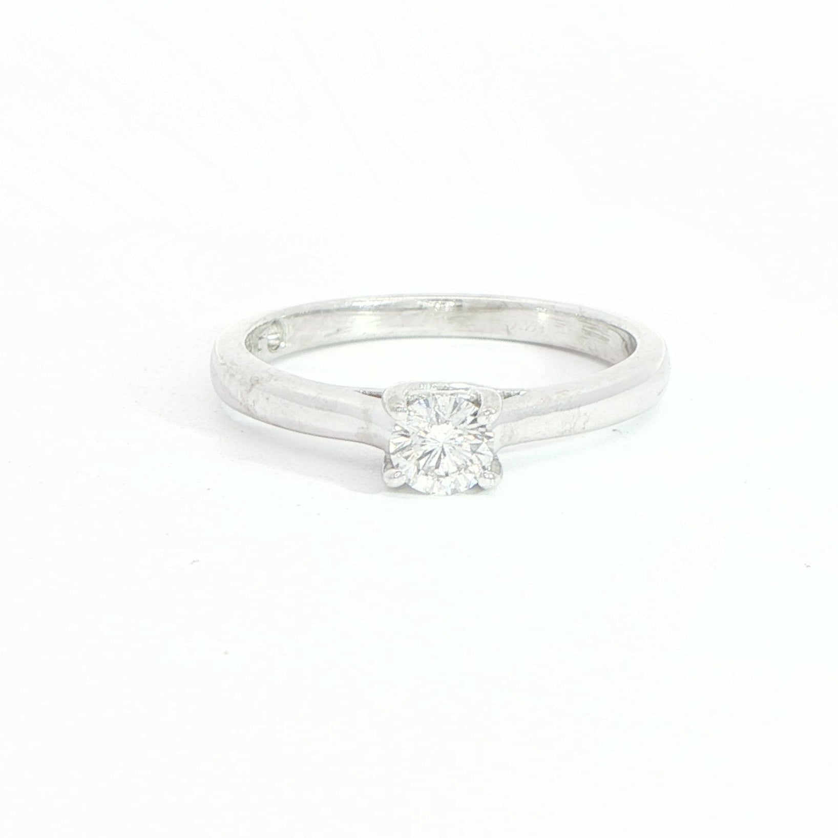 Platinum Diamond Solitaire 0.27ct