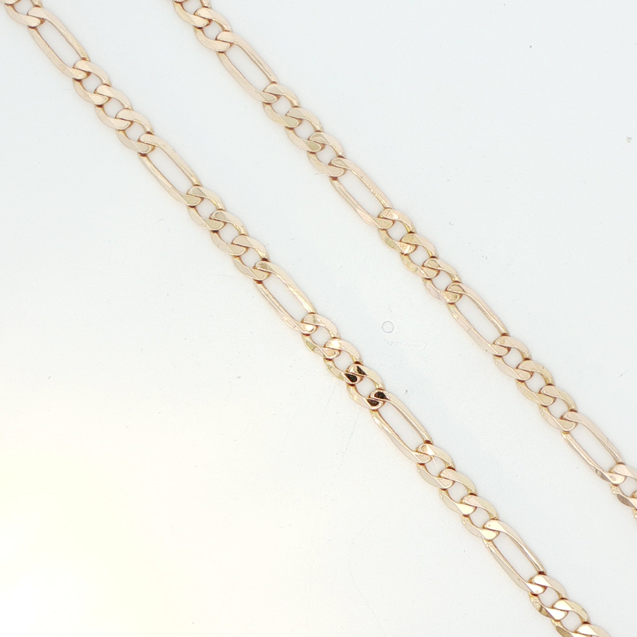 9 Carat Yellow Gold Figaro Chain