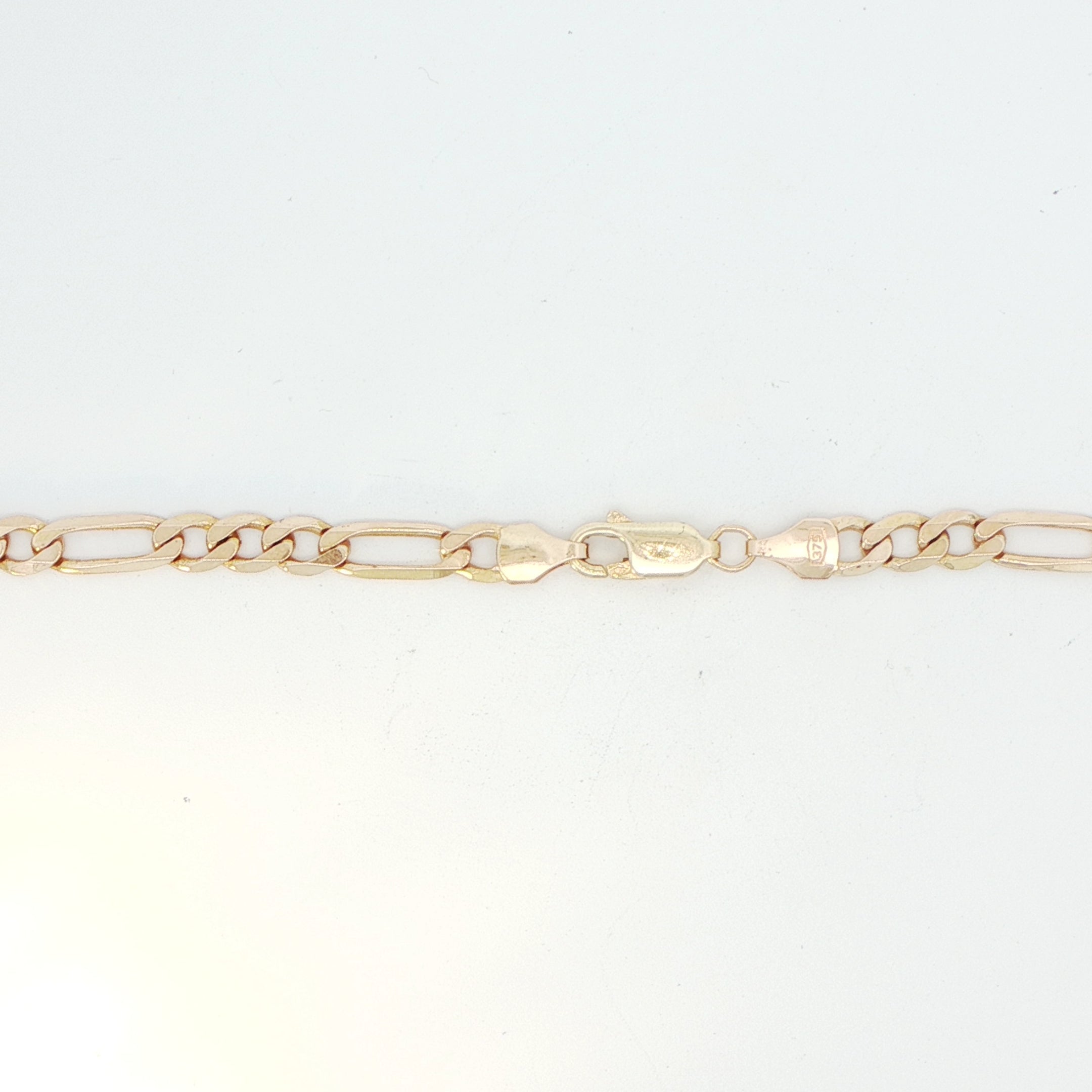 9 Carat Yellow Gold Figaro Chain