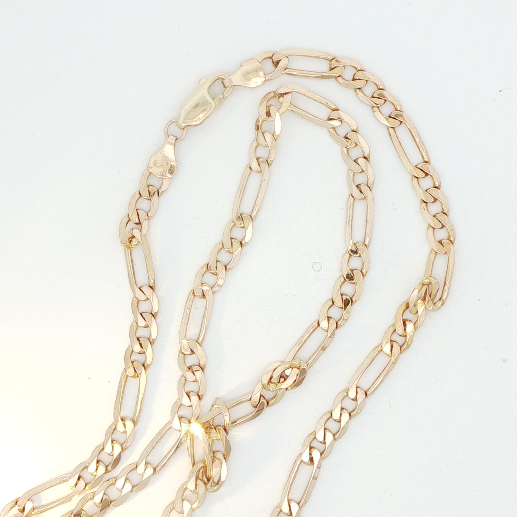 9 Carat Yellow Gold Figaro Chain