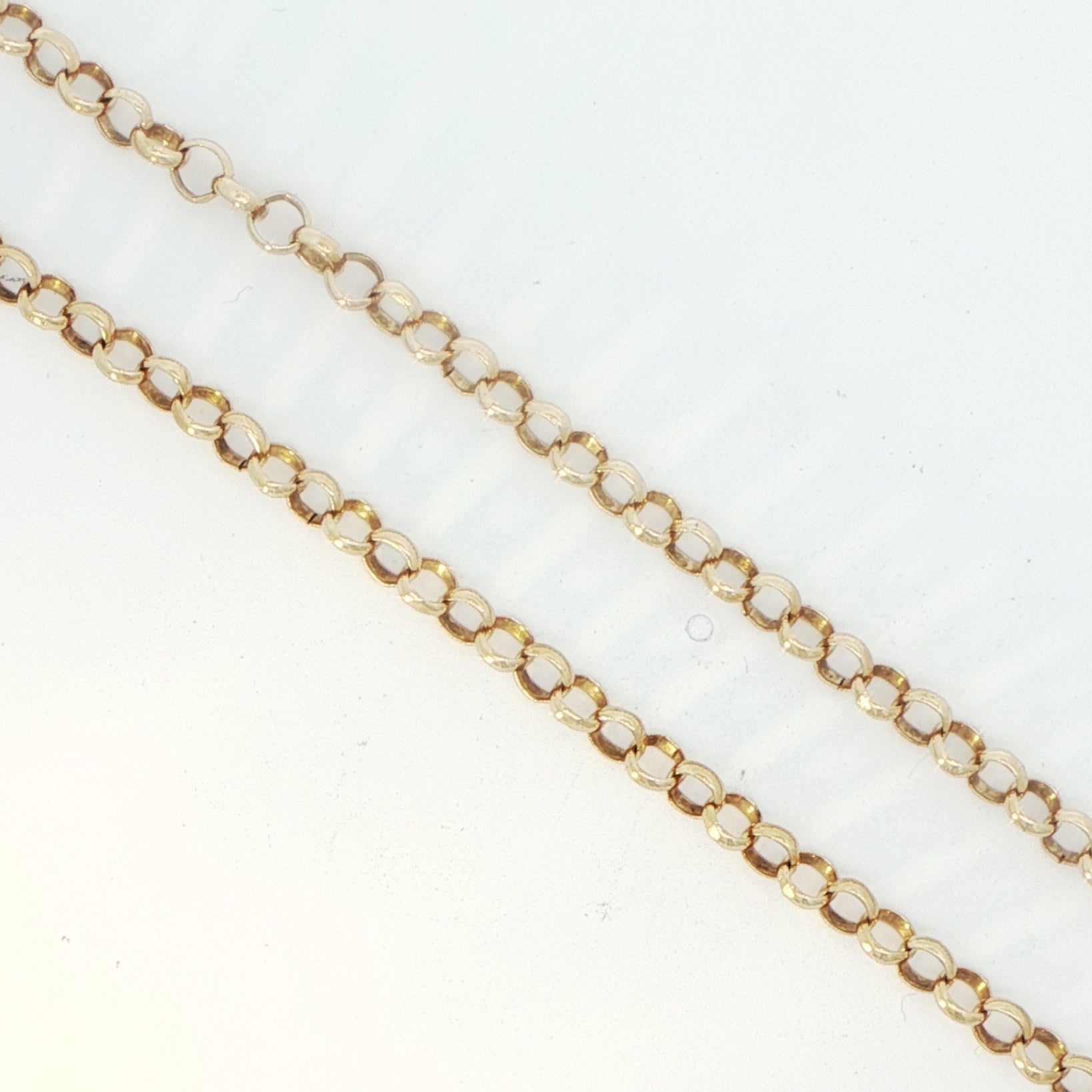 9 Carat Yellow Gold Belcher Chain