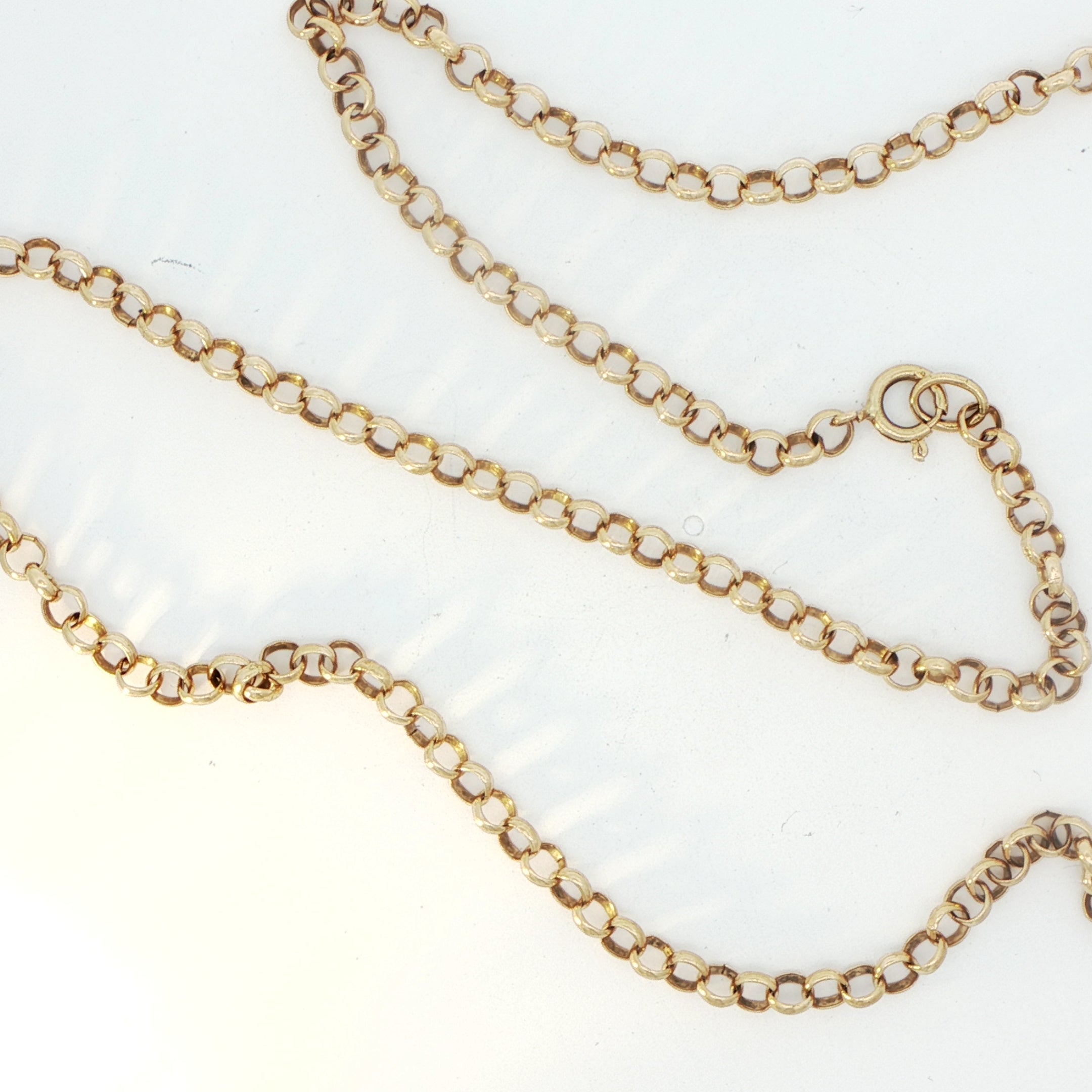 9 Carat Yellow Gold Belcher Chain