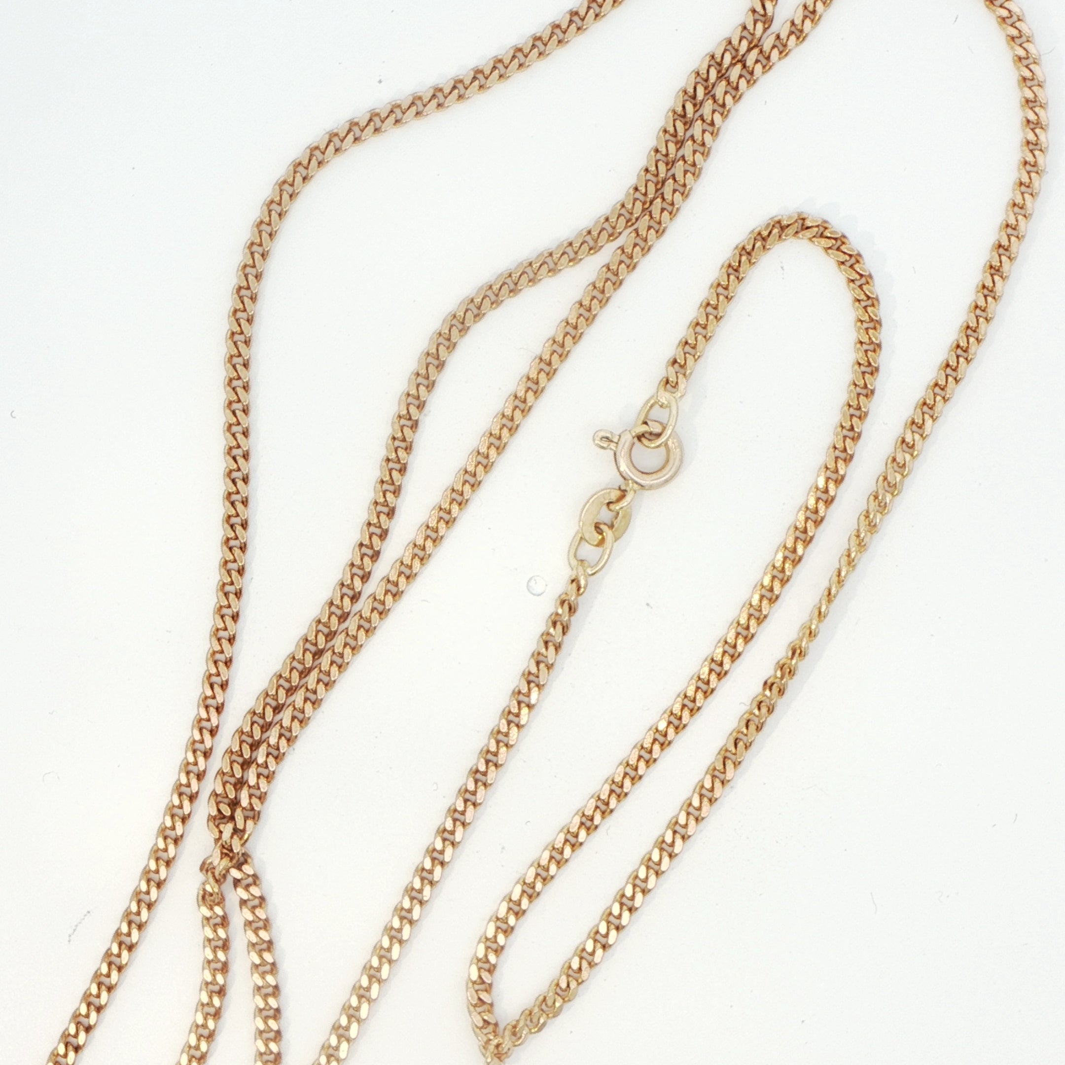 9 Carat Yellow Gold Curb Chain