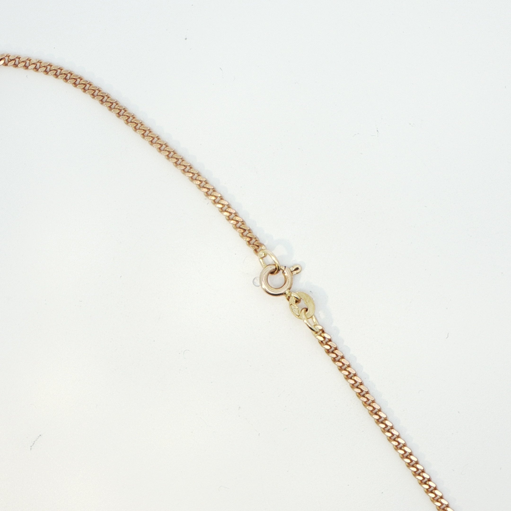 9 Carat Yellow Gold Curb Chain