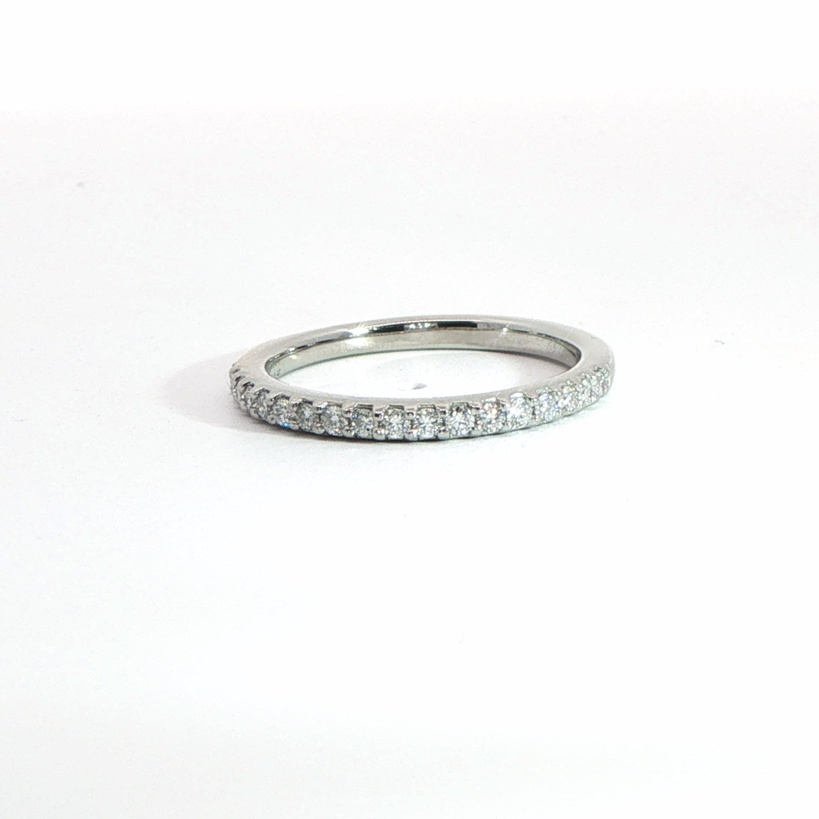Platinum Diamond Half Eternity Ring 0.20ct