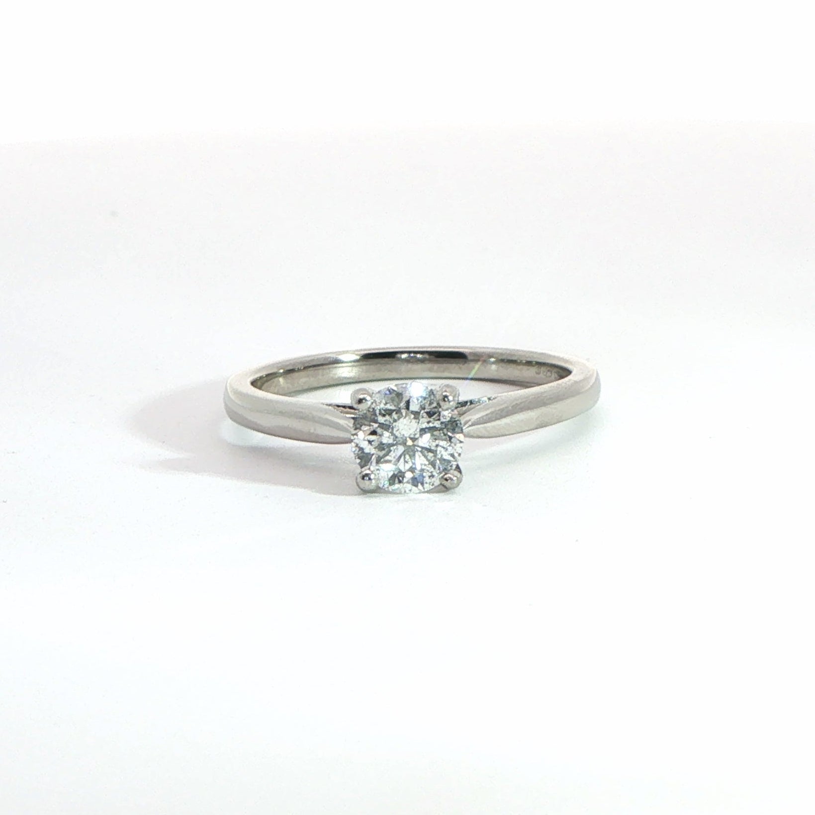 Platinum Diamond Solitaire 0.50ct