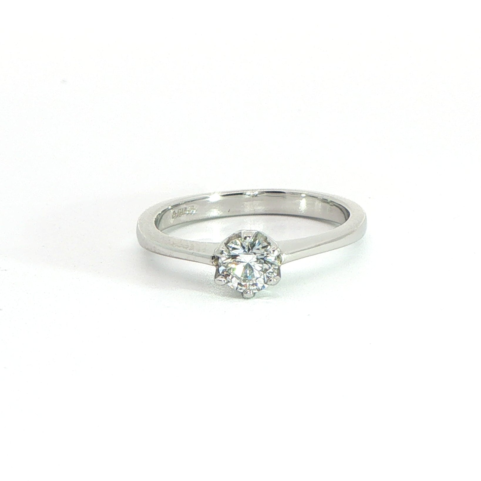 Platinum Diamond Solitaire 0.34ct Internally Flawless