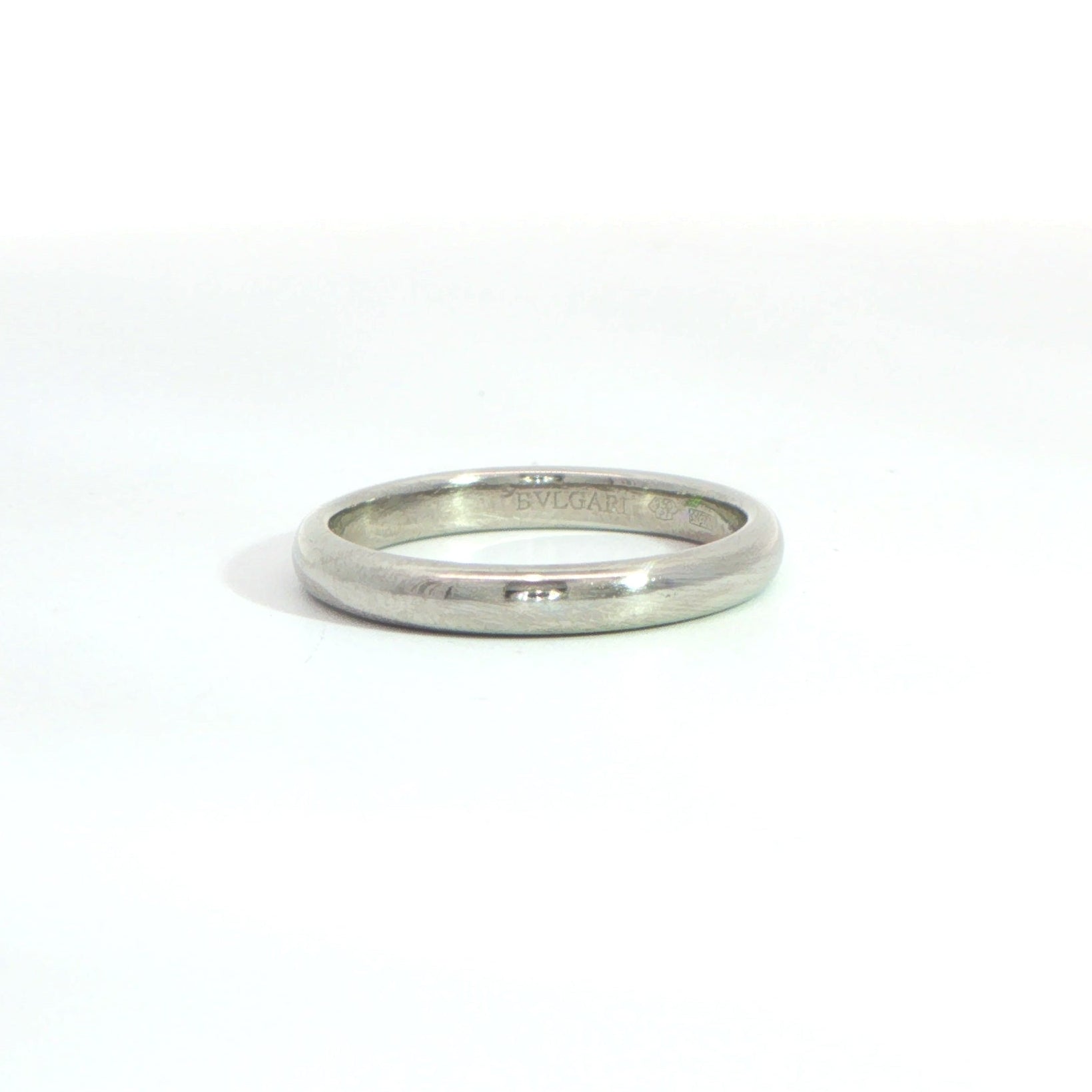 Platinum Bvlgari Band Ring