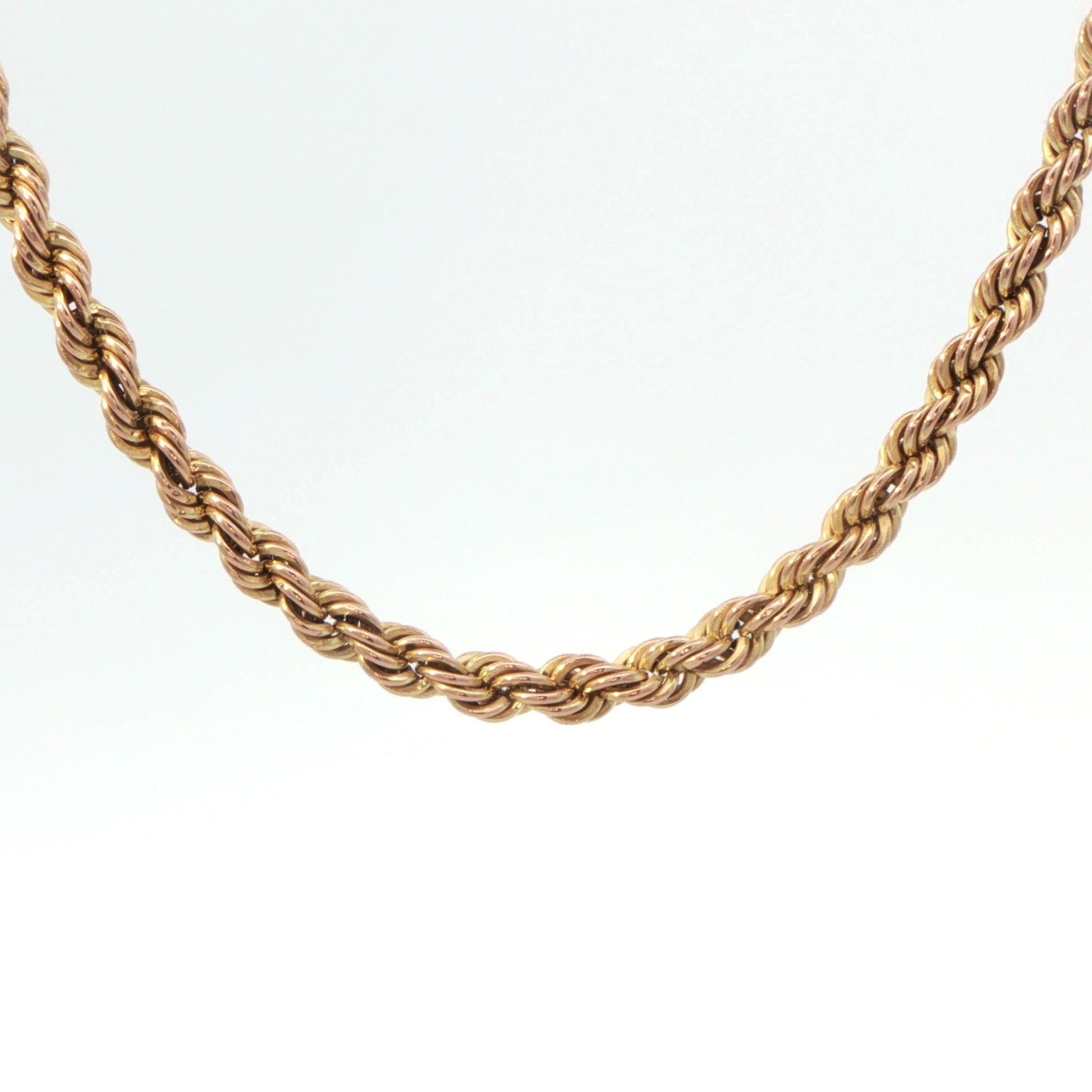 9 Carat Yellow Gold Rope Chain