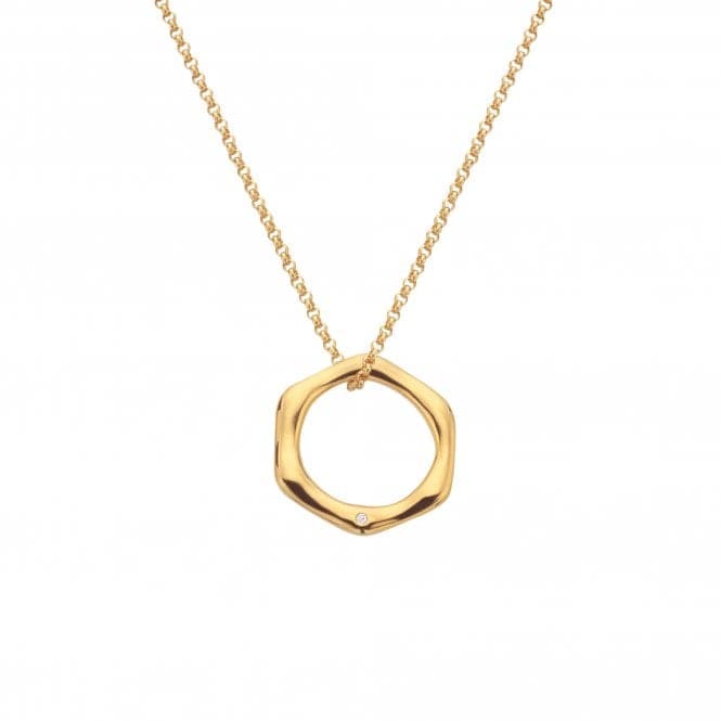 Hot Diamonds X Jac Jossa Fluid Necklace