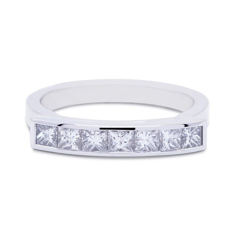Platinum Seven Stone Diamond Ring