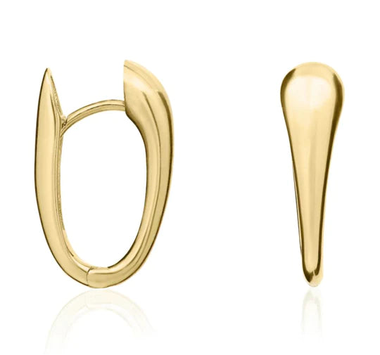 9ct Yellow Gold Huggies