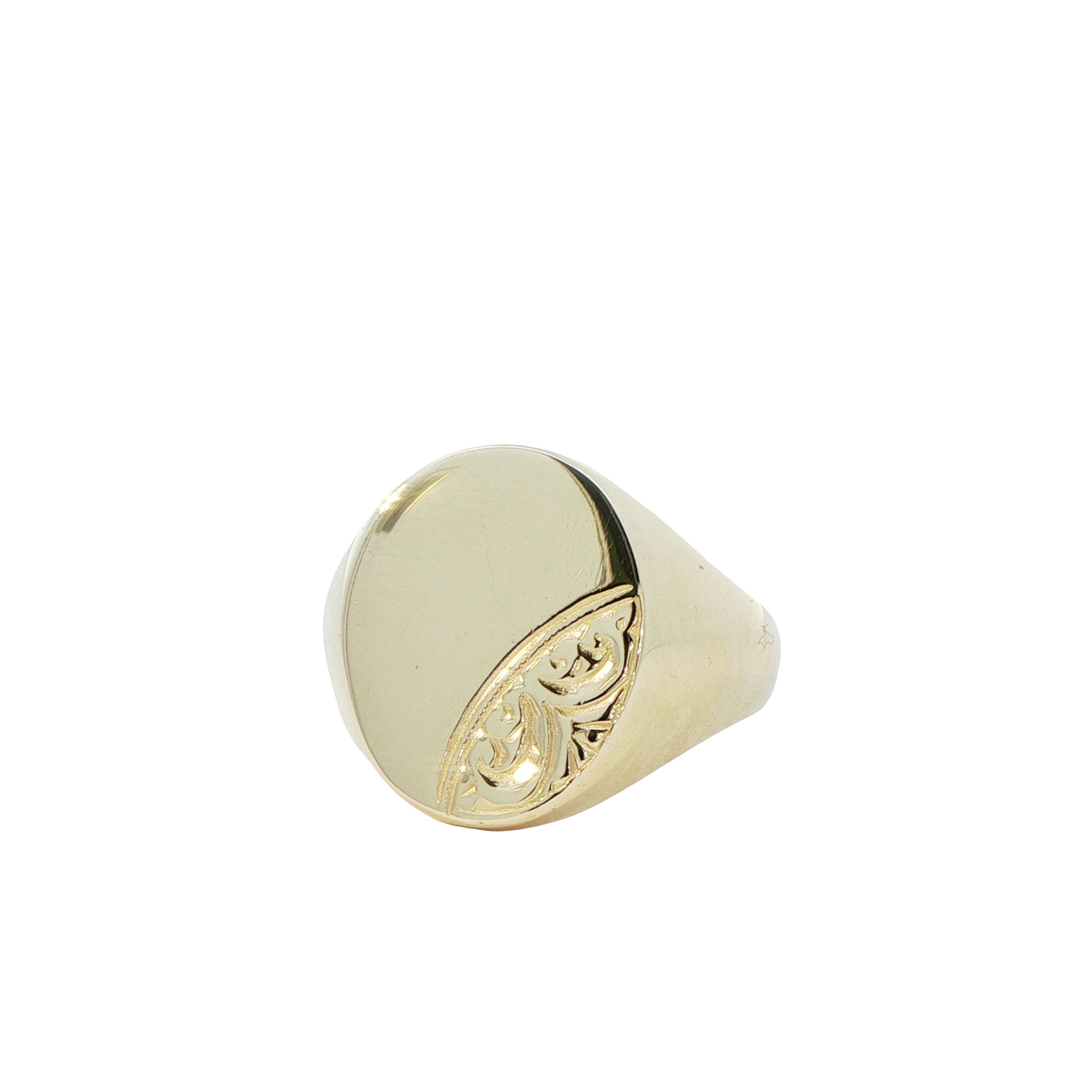 9 Carat Yellow Gold Signet Ring