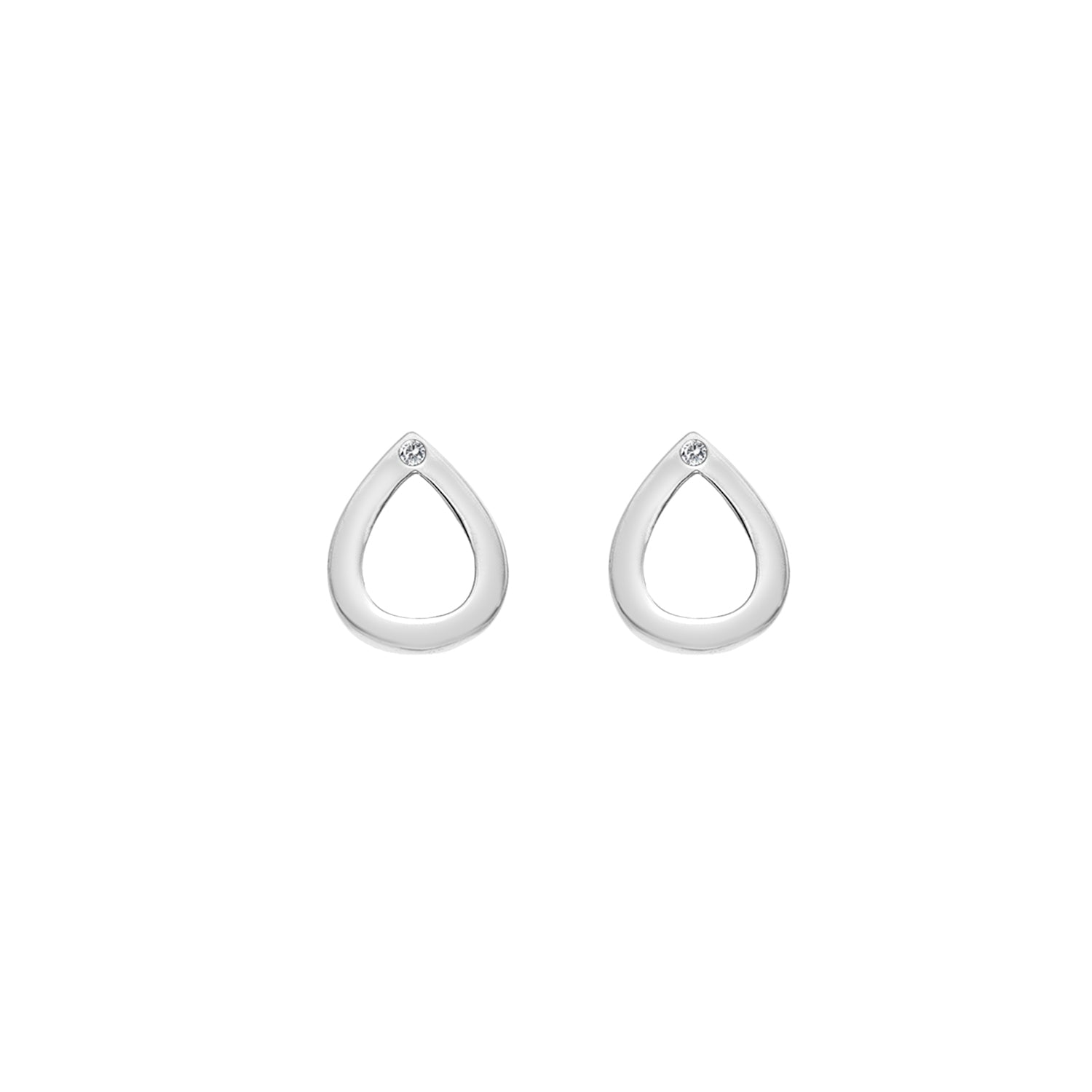 Hot Diamonds Silver Teardrop Set