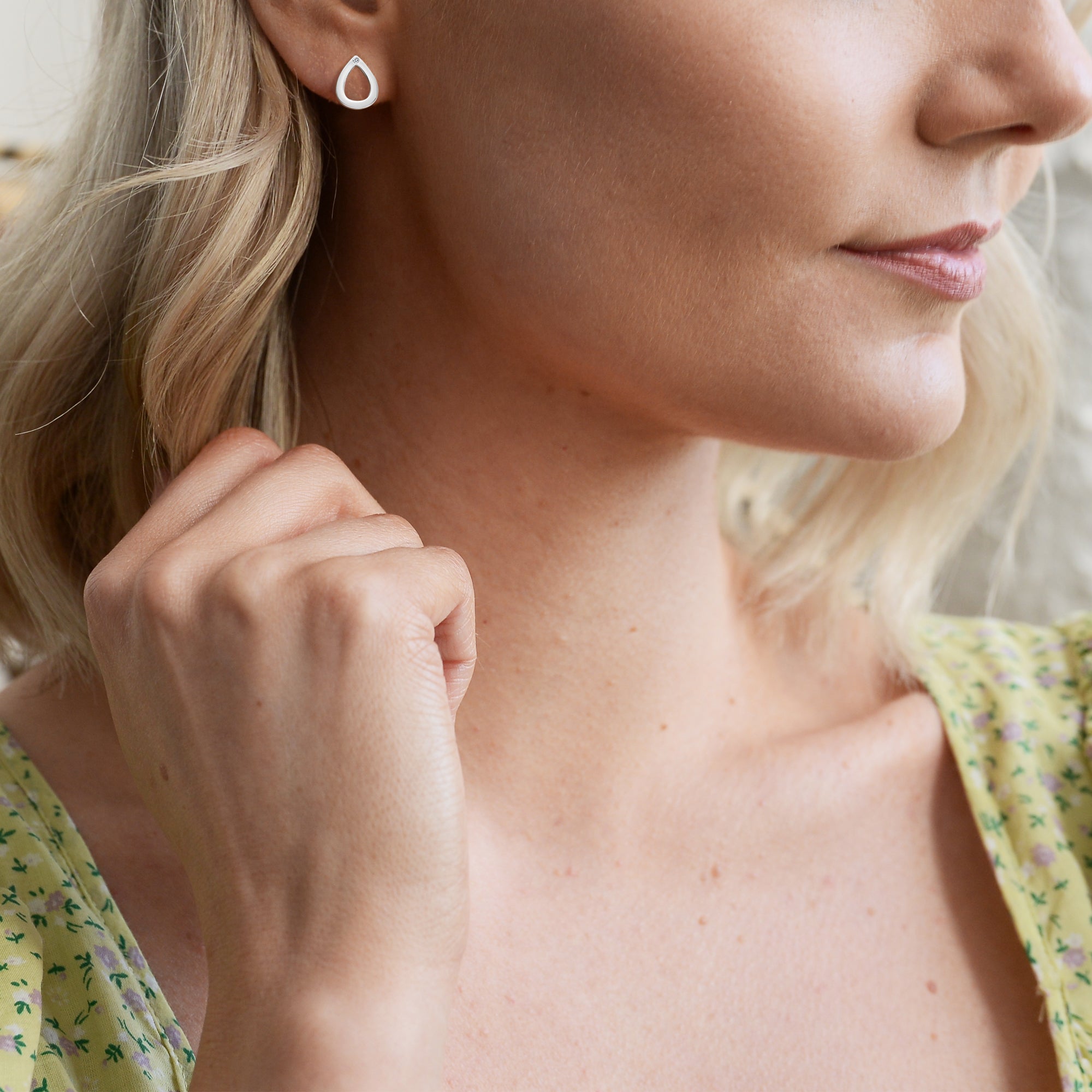 Hot Diamonds Silver Teardrop Set