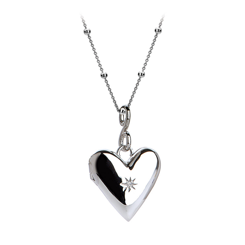 Hot Diamonds Confident Heart Locket