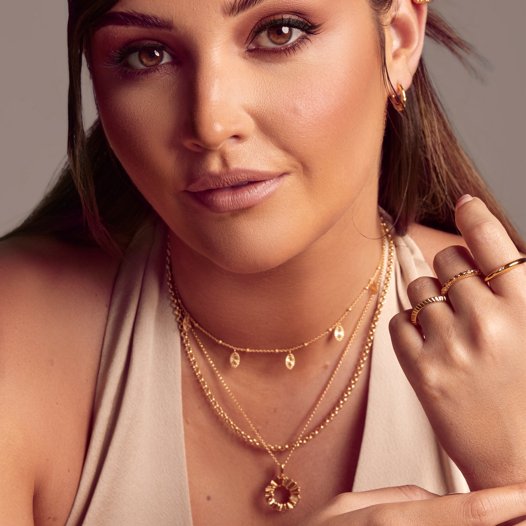 Hot Diamonds X Golden Edit Believe Pendant