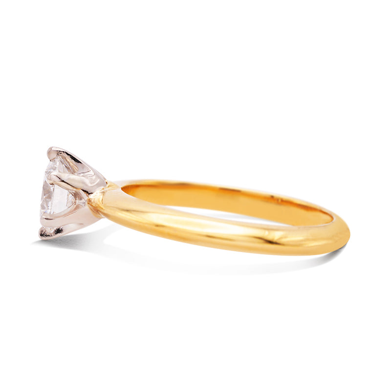 18 Carat Yellow Gold Laboratory Grown Diamond Solitaire - 1.00ct