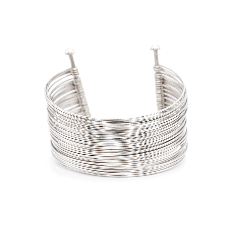 Silver Multiband Open Cuff