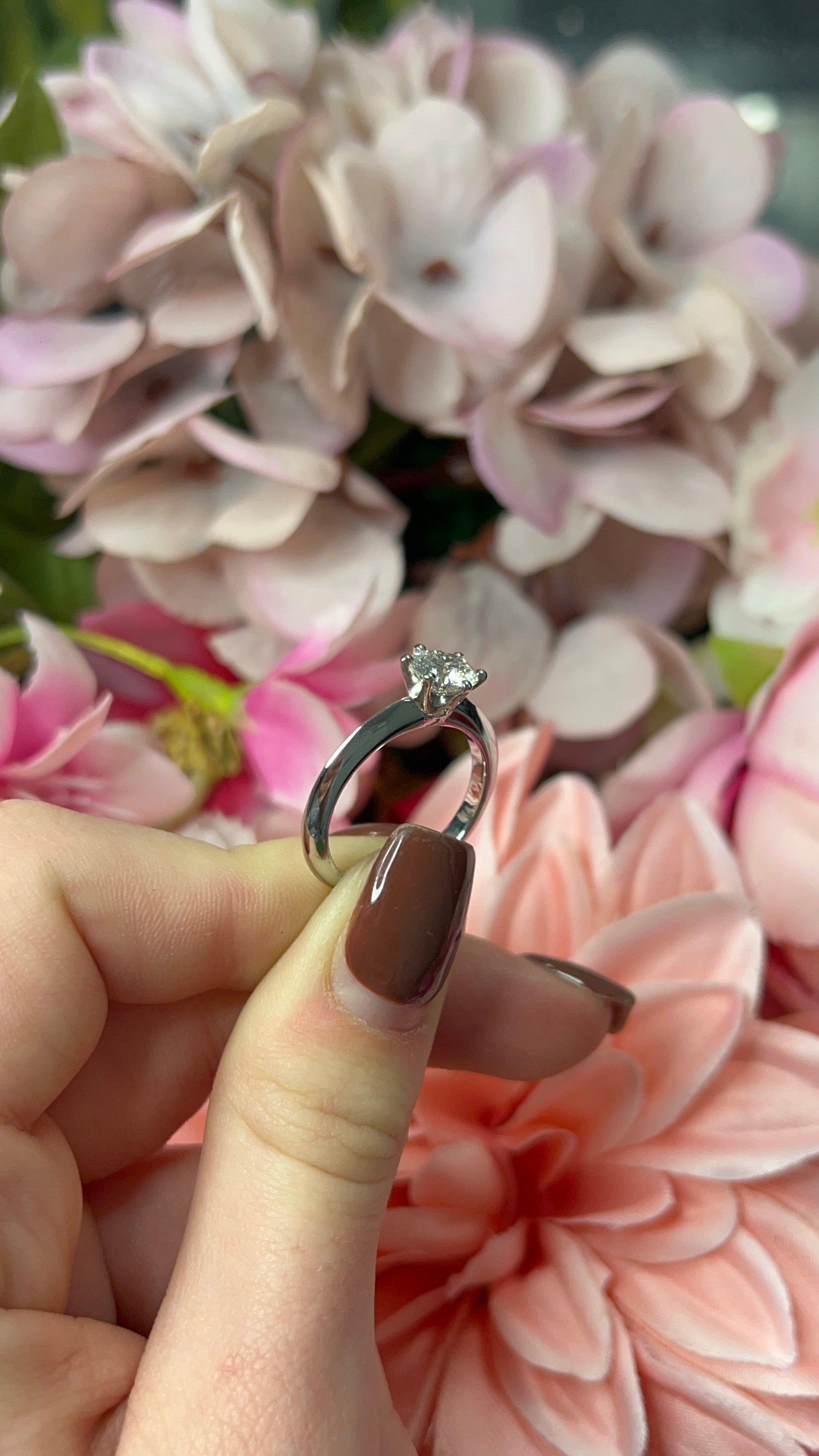 Platinum Laboratory Grown Diamond Ring