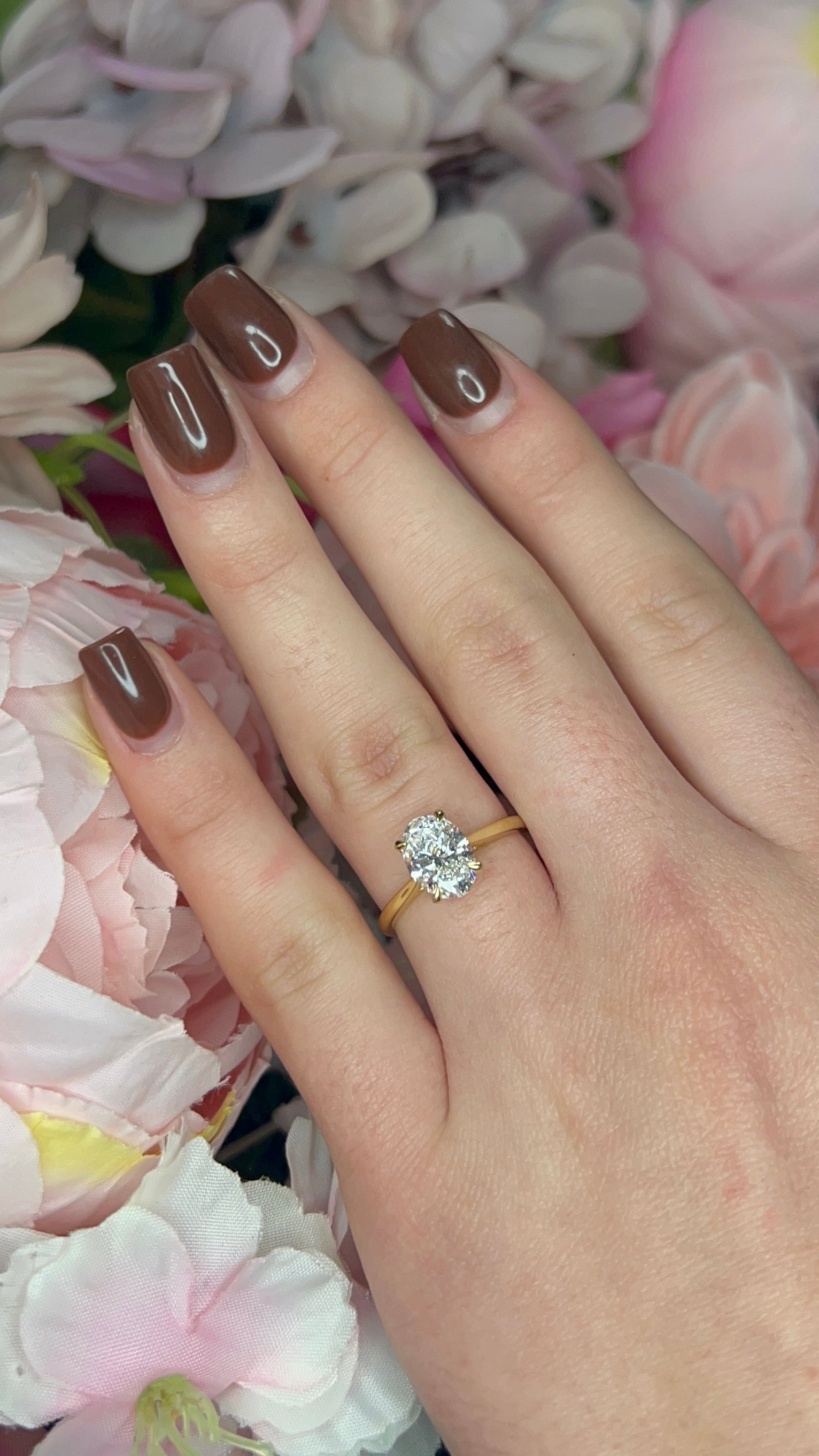 18 Carat Yellow Gold Laboratory Grown Diamond Solitaire 1.50ct