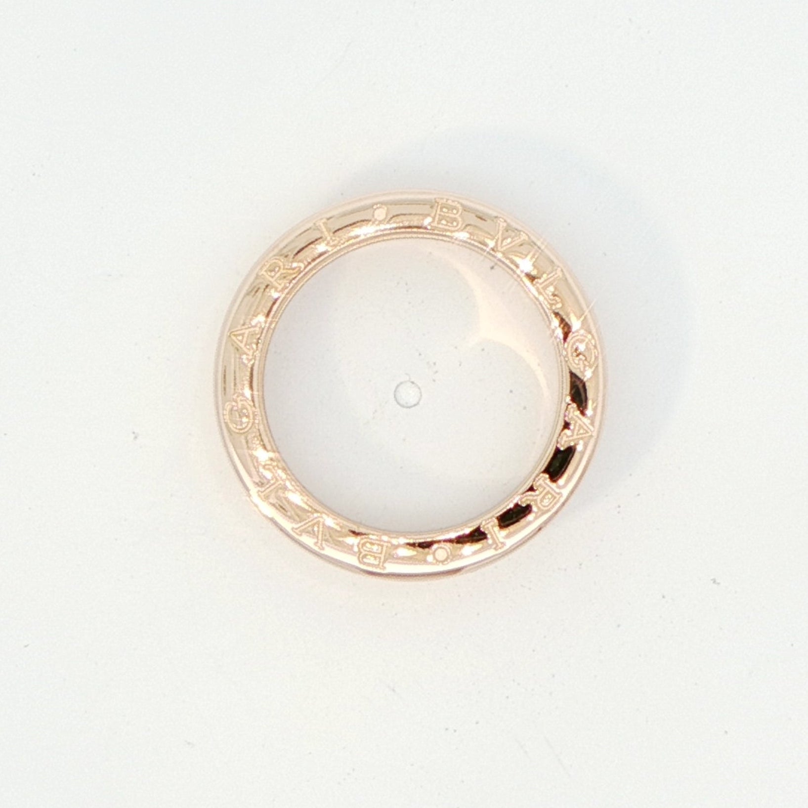 18 Carat Rose Gold Bulgari B.zero1 Two Band Ring