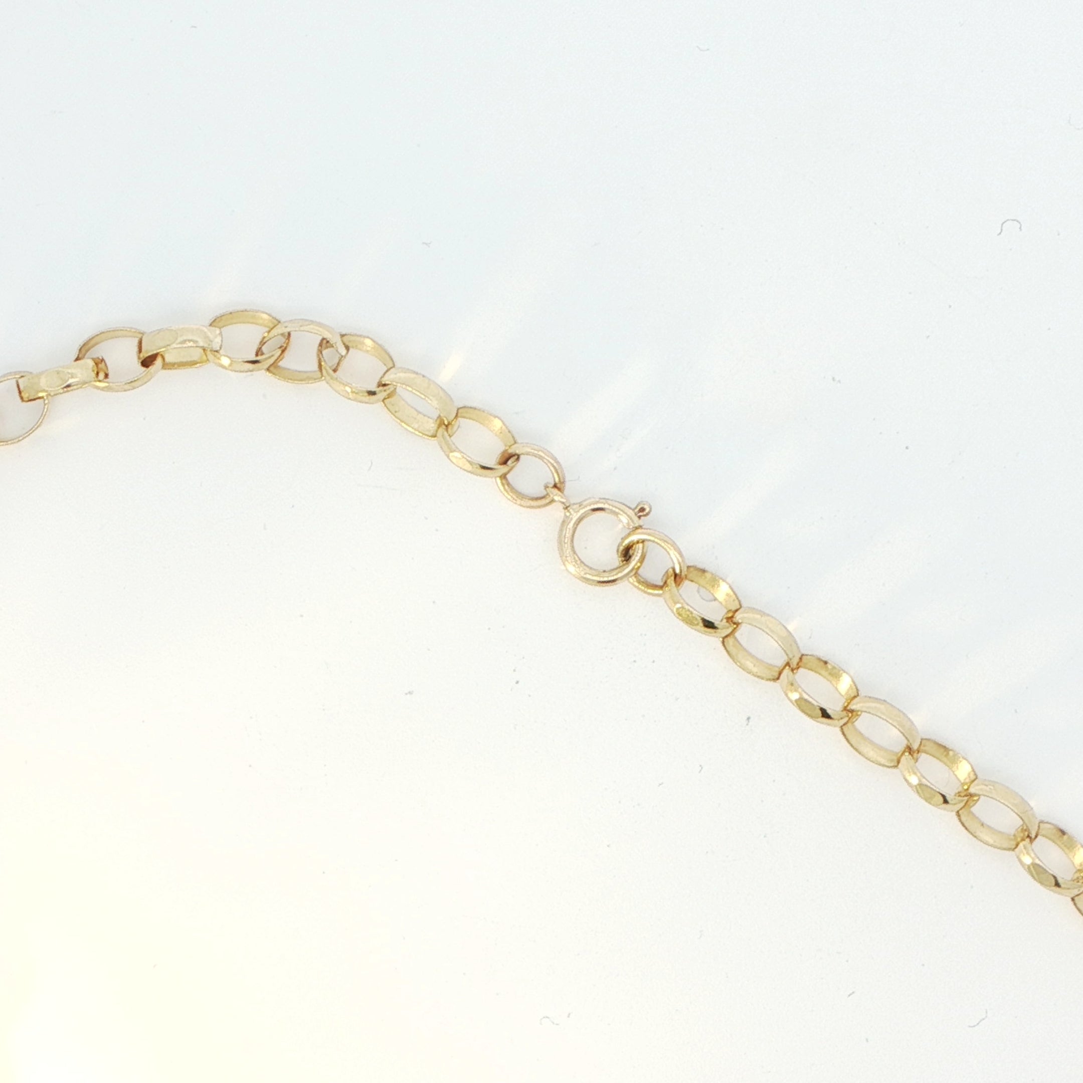 9 Carat Yellow Gold Belcher Chain