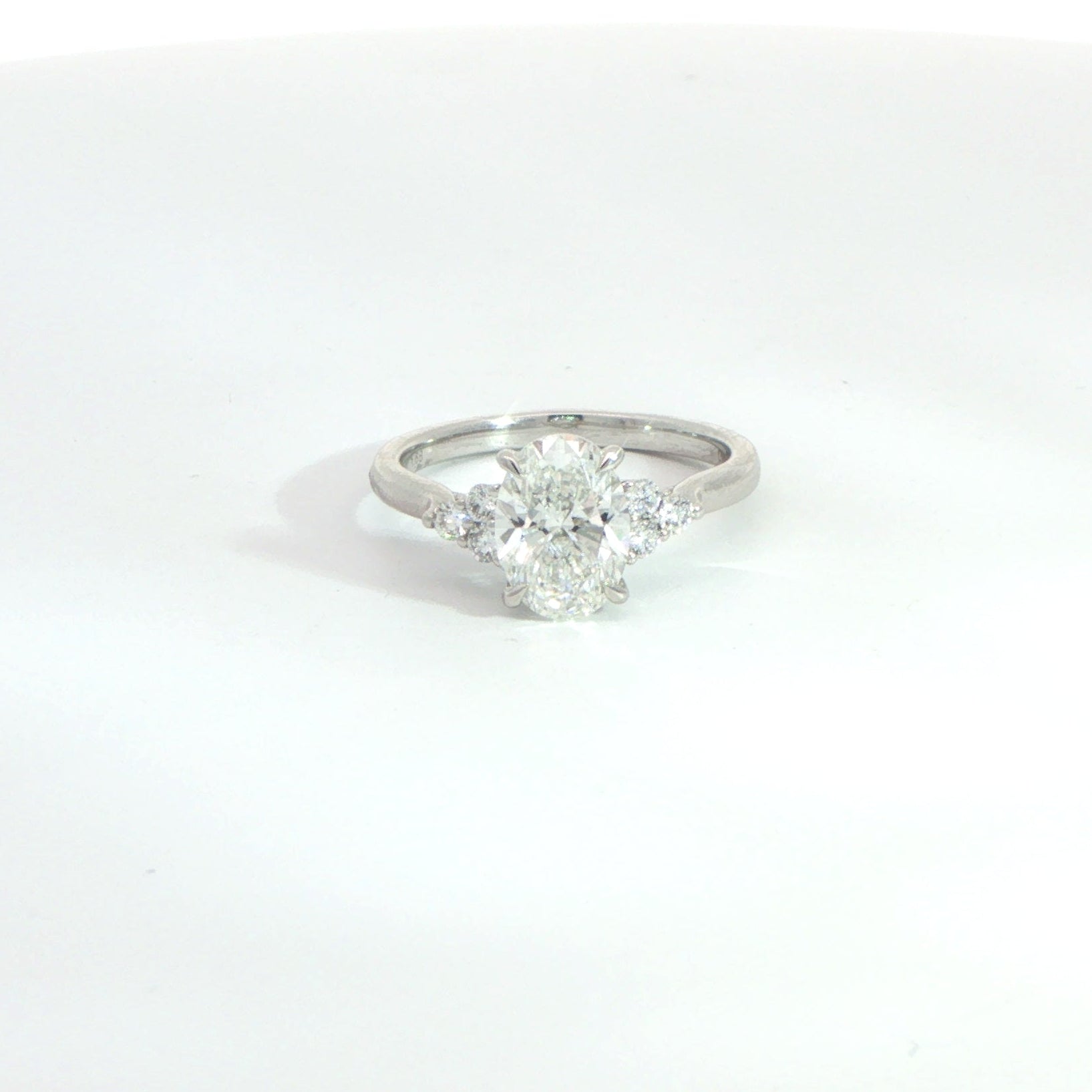 Platinum Laboratory Grown Diamond Ring 1.66ct
